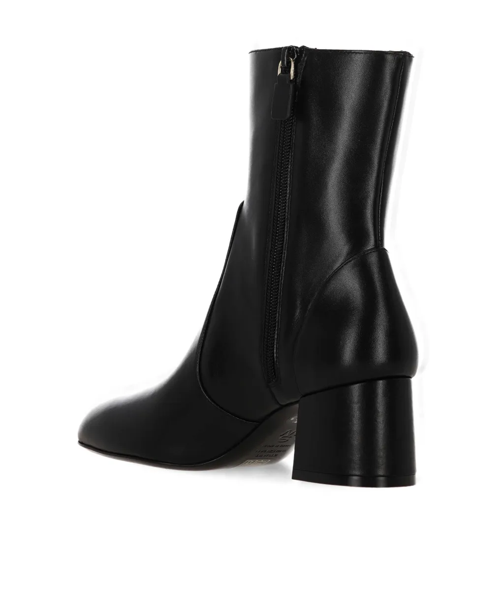 Round Toe Ankle Boots