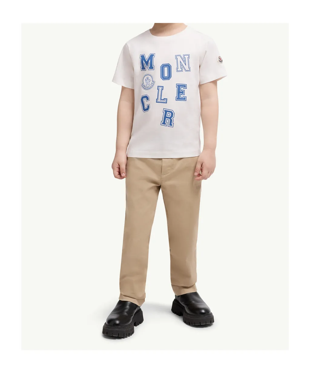 Logo Motif Cotton T-Shirt