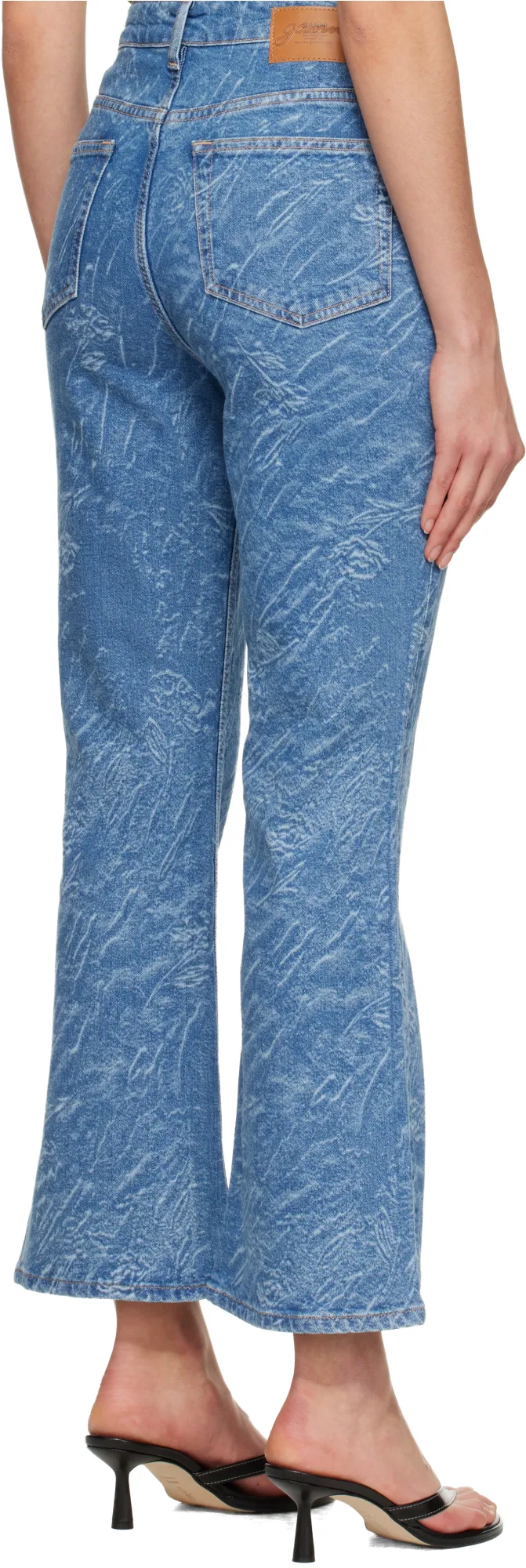 Ganni Flared Leg Jeans