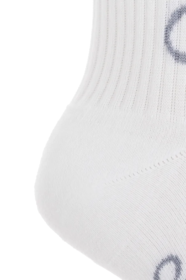 Off-White Logo Detailed Knitted Socks
