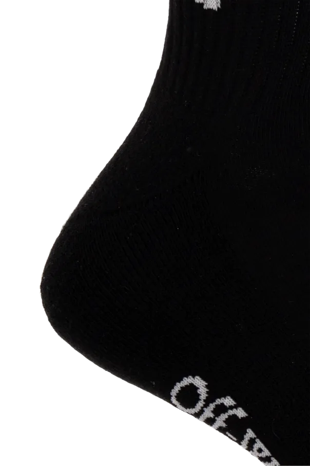 Logo-Embroidered Socks