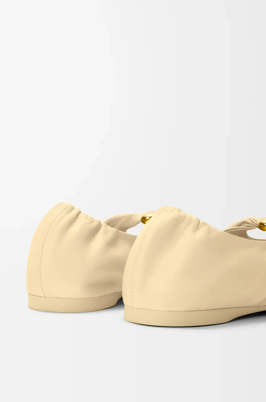 Loewe Pebble Soft Ballerina Shoes