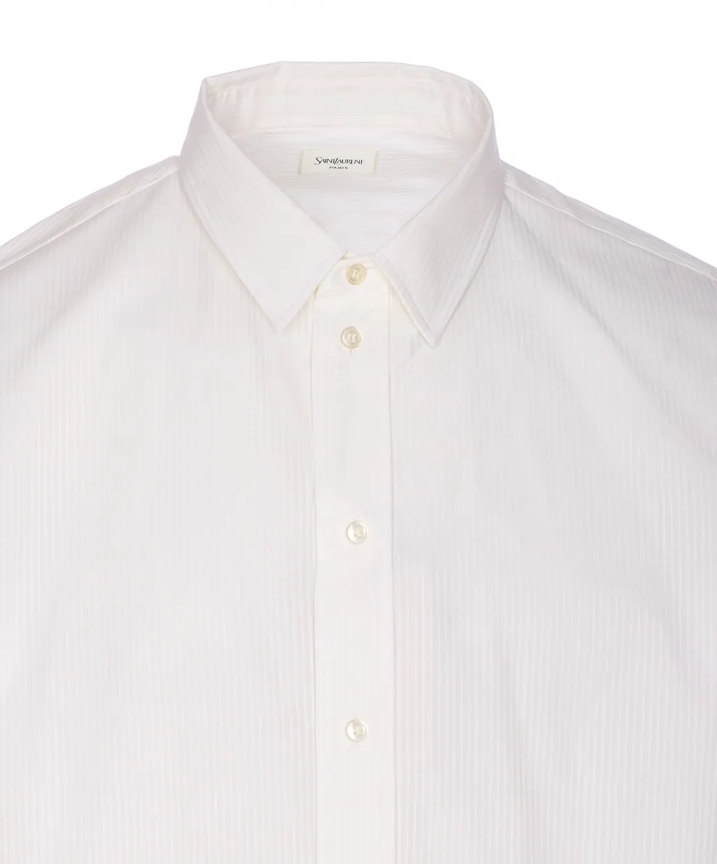 Saint Laurent Button-Up Striped Shirt