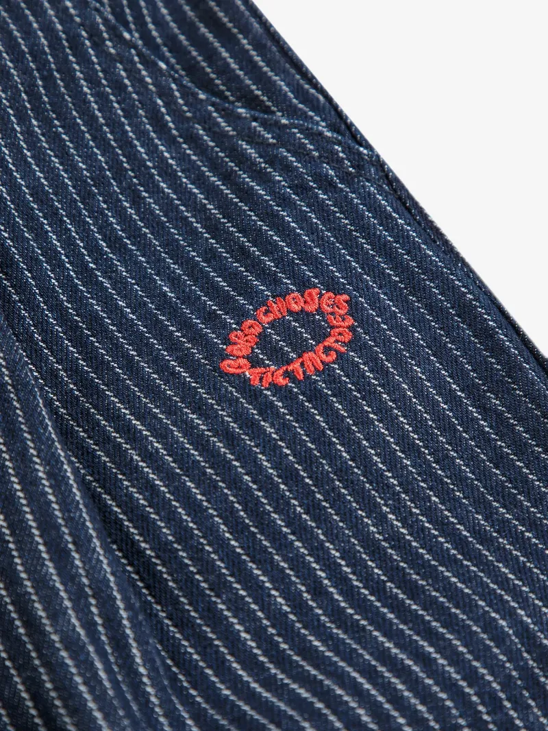 Pinstriped Trousers