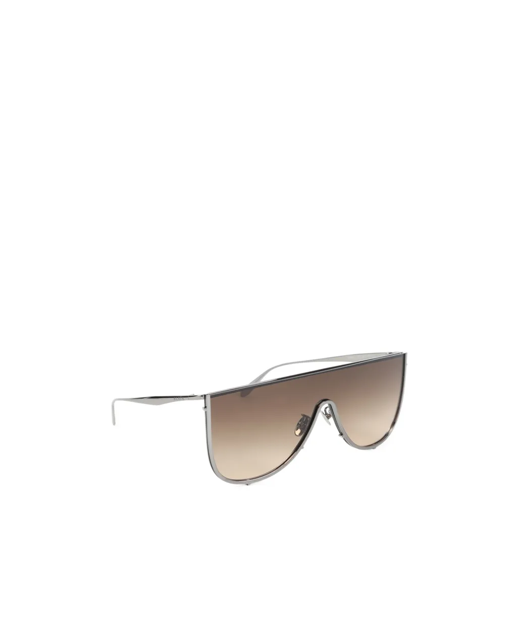 Alaa Shield-Frame Curved Tip Sunglasses