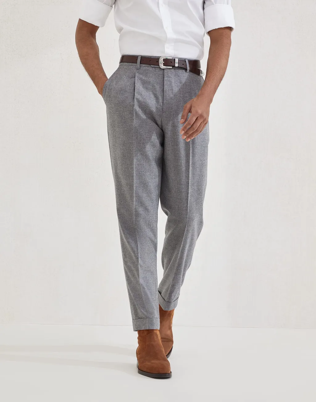 Flannel Trousers
