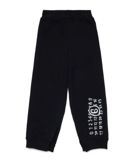 Numbers-Motif Track Pants