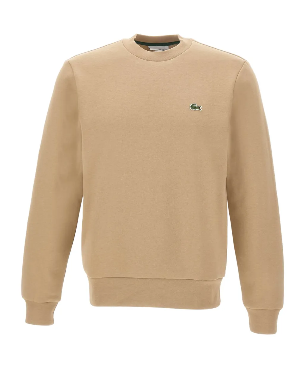 Logo-Patch Crew-Neck Sweatshirt
