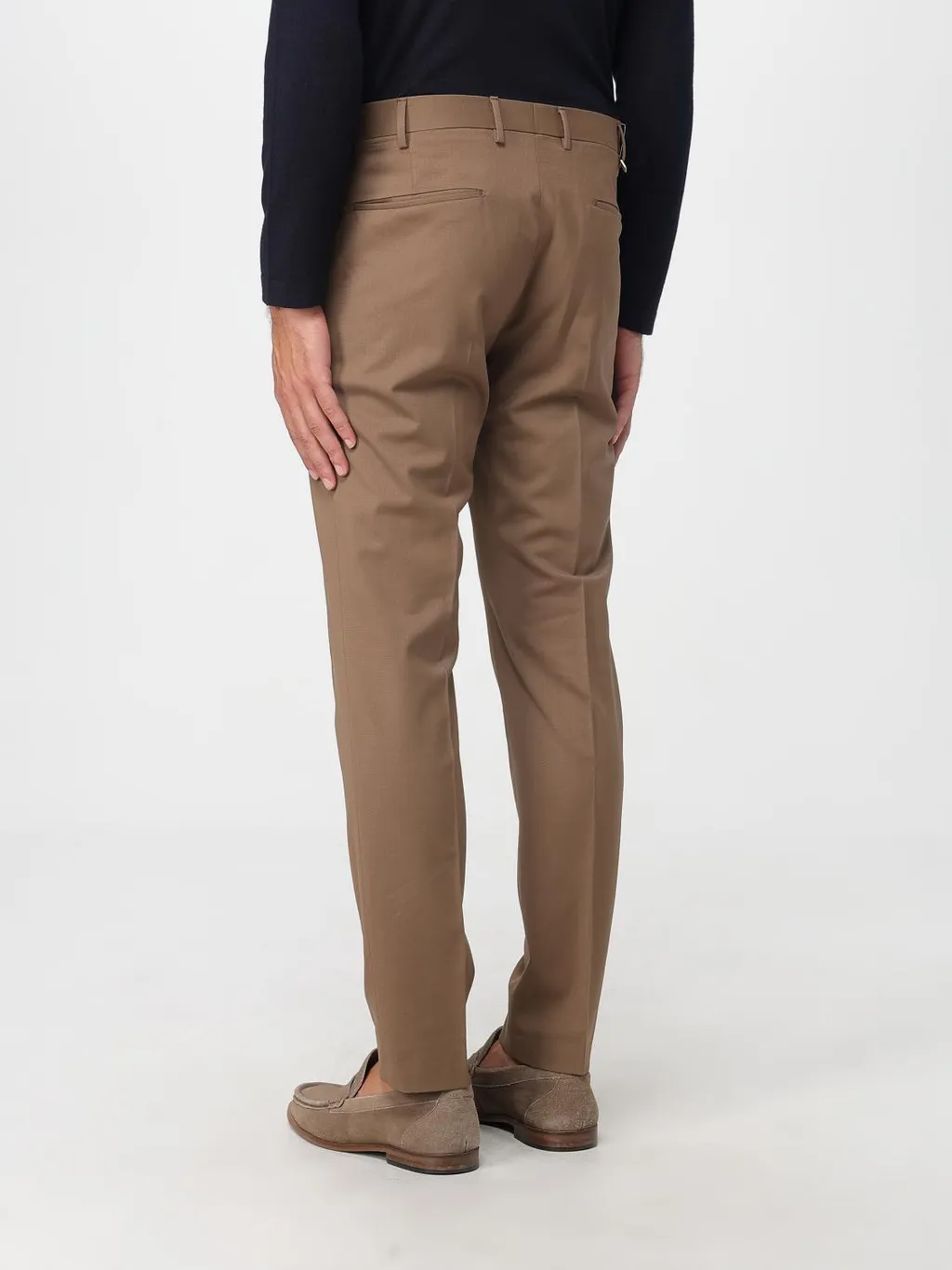 Pt Torino Dieci Flat Front Pants