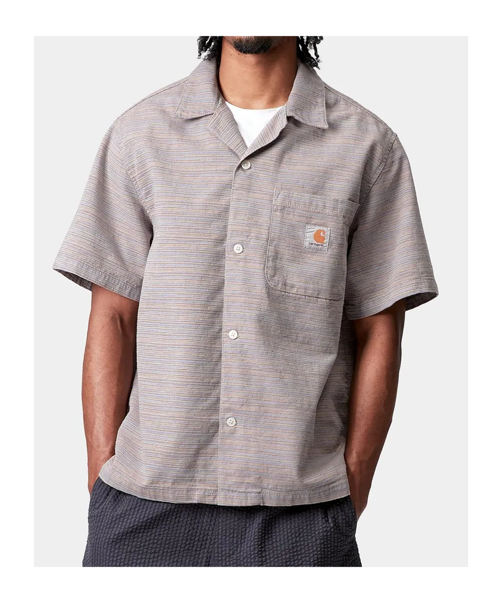 Carhartt Wip Short Sleeve Gellar Stripe Shirt