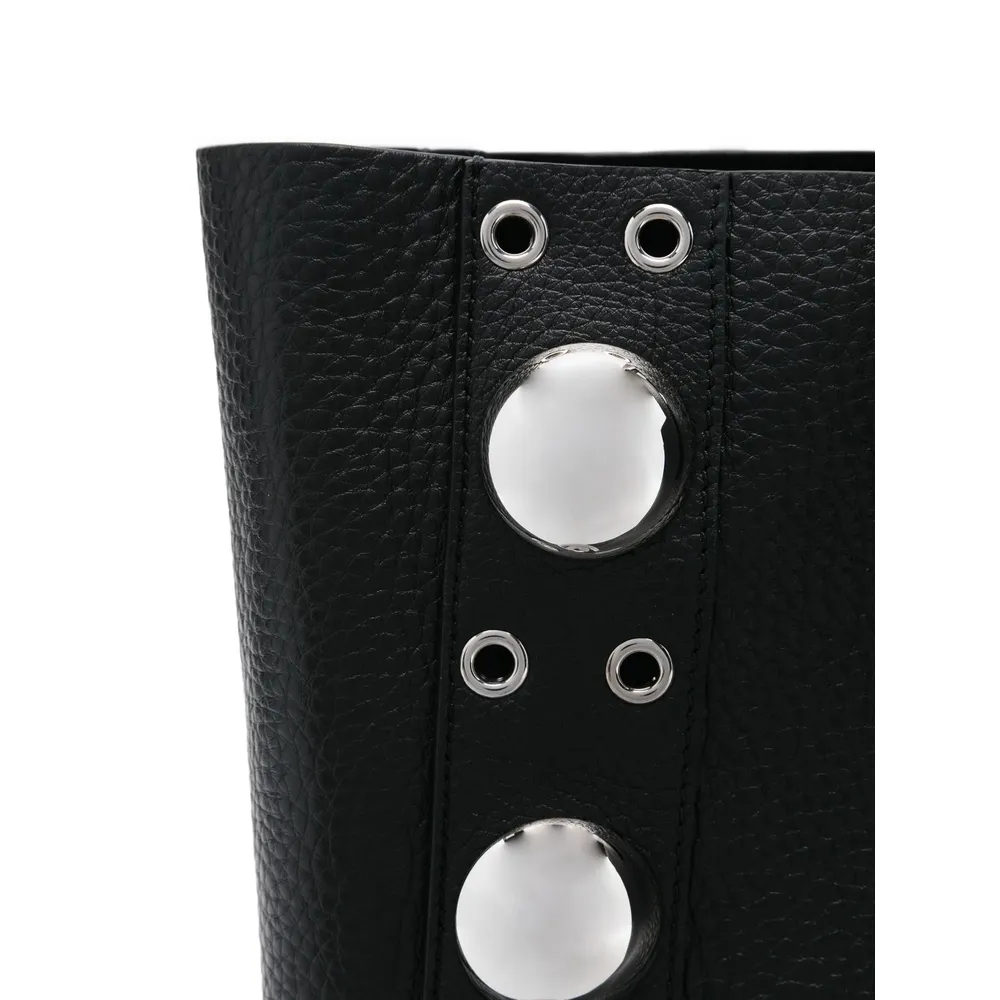 Studded Leather Tote Bag