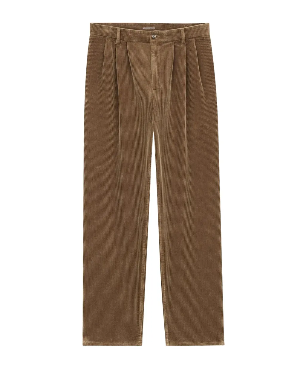 Wide-Leg Pants In Corduroy