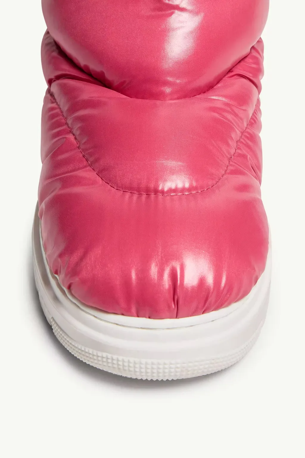 Moncler Enfant Gaia Logo Patch Padded Snow Boots