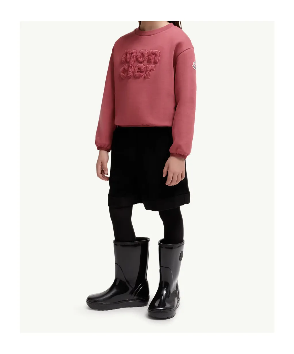 Teddy Logo Cotton Sweatshirt