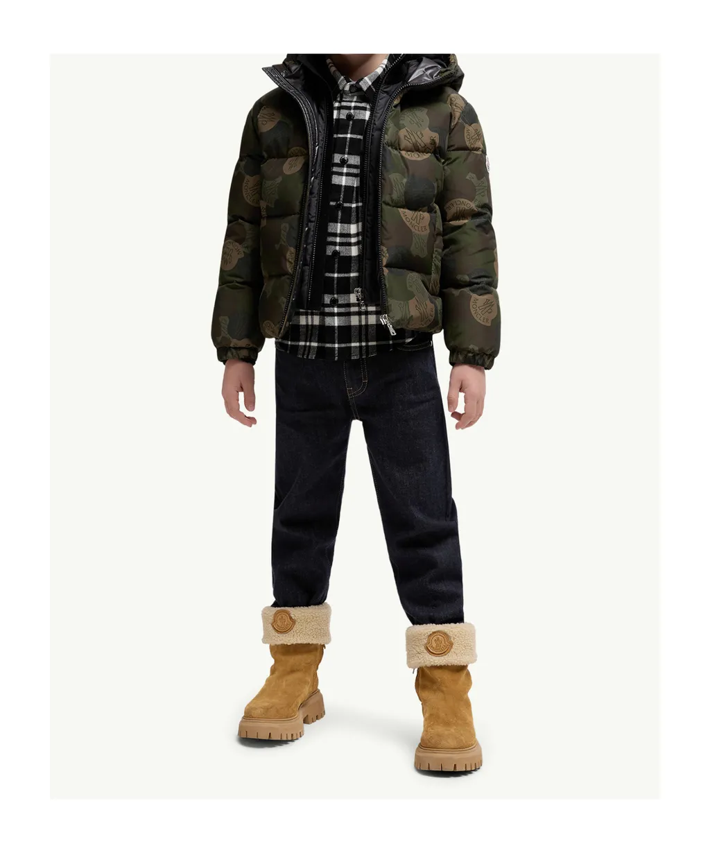 Moncler Enfant Escer Hooded Down Jacket