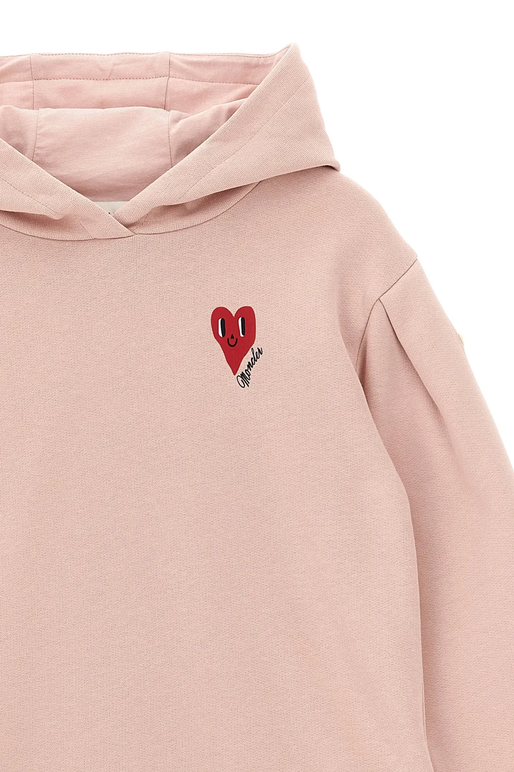 Moncler Enfant Logo Patch Hooded Dress