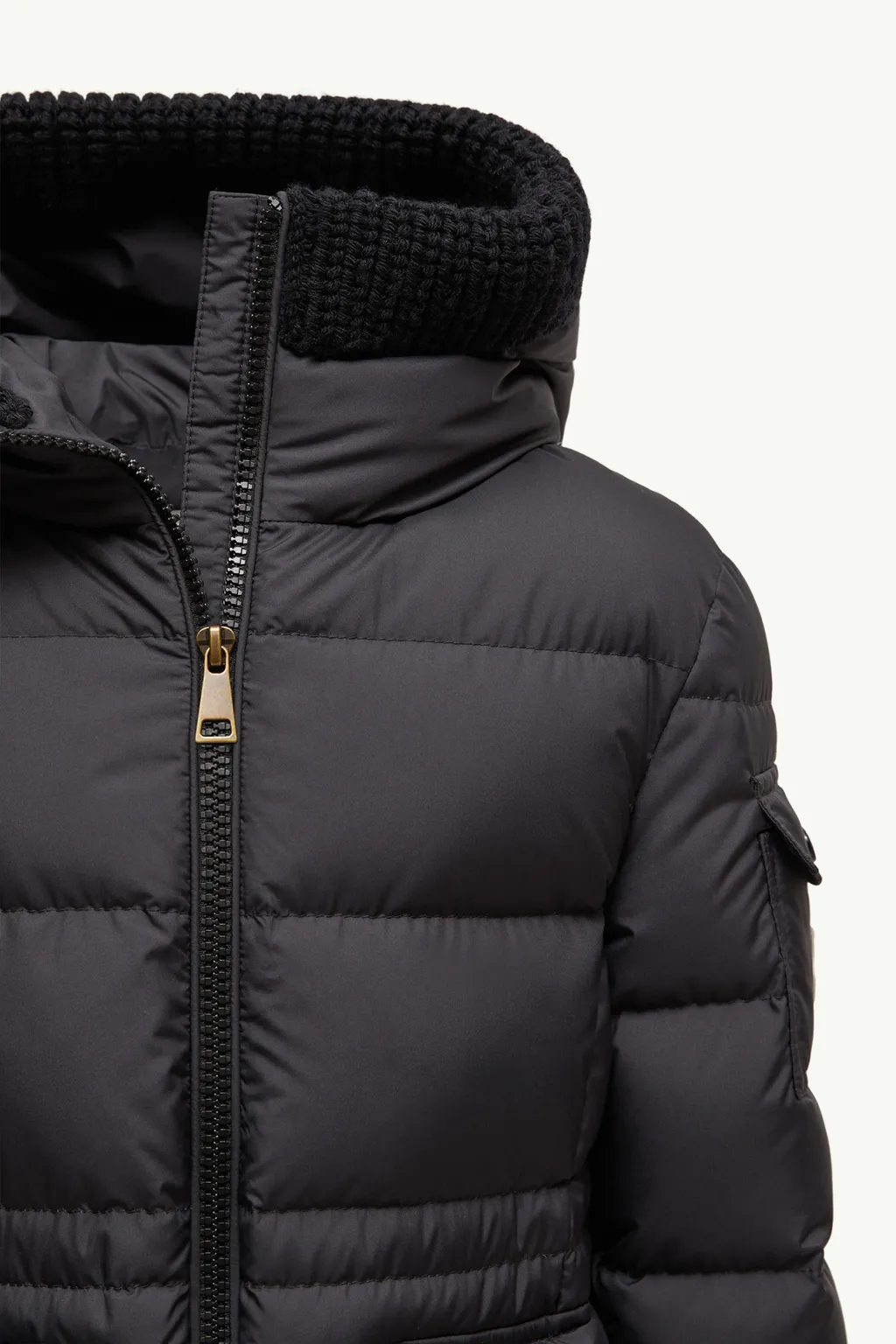 Moncler Enfant Irma Hooded Down Jacket