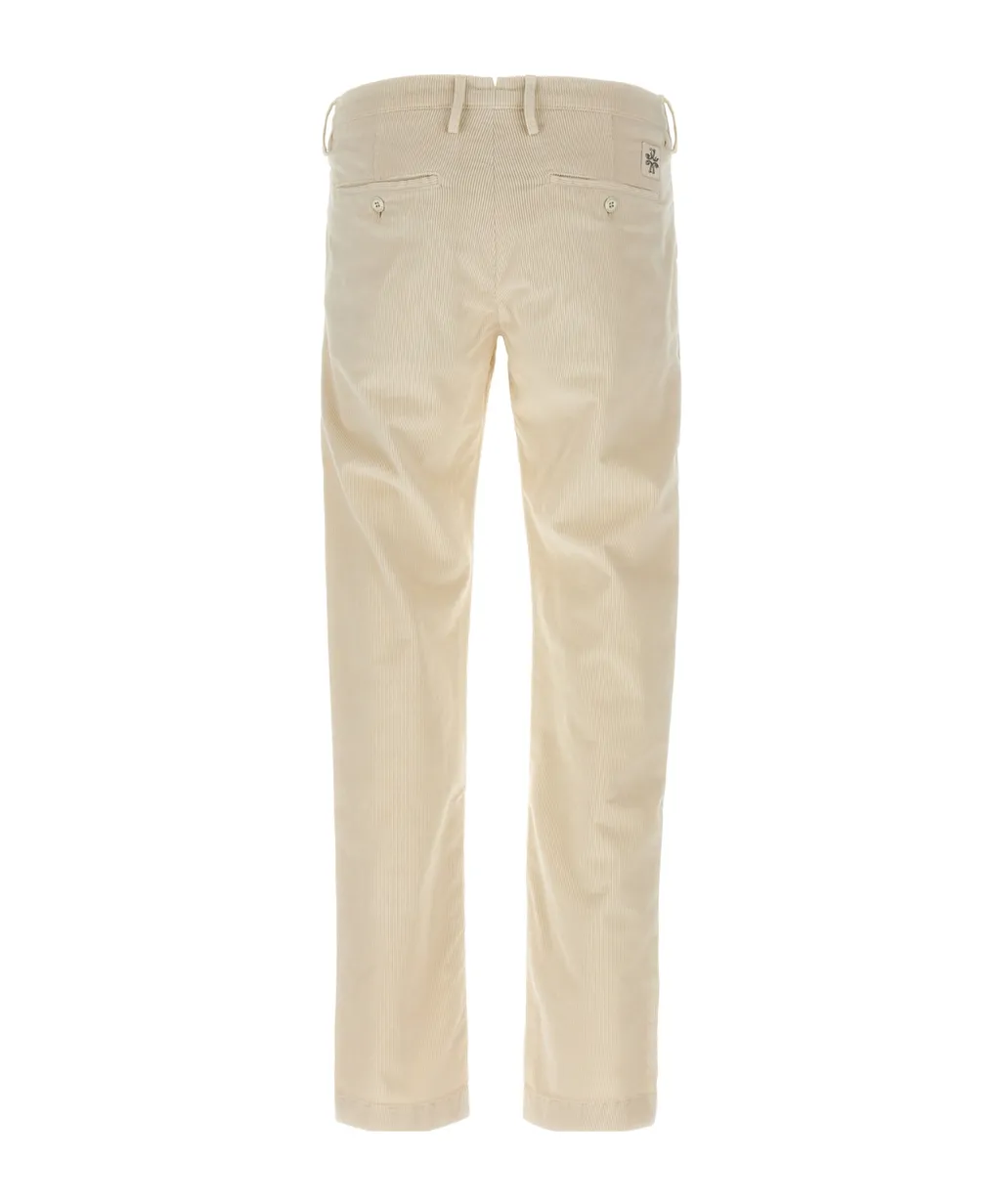 Jacob Cohen Straight-Leg Velvet Pants
