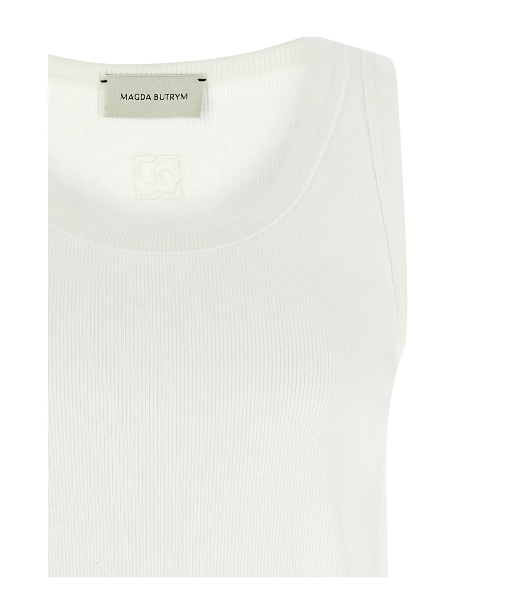 Magda Butrym Lace Detail Tank Top