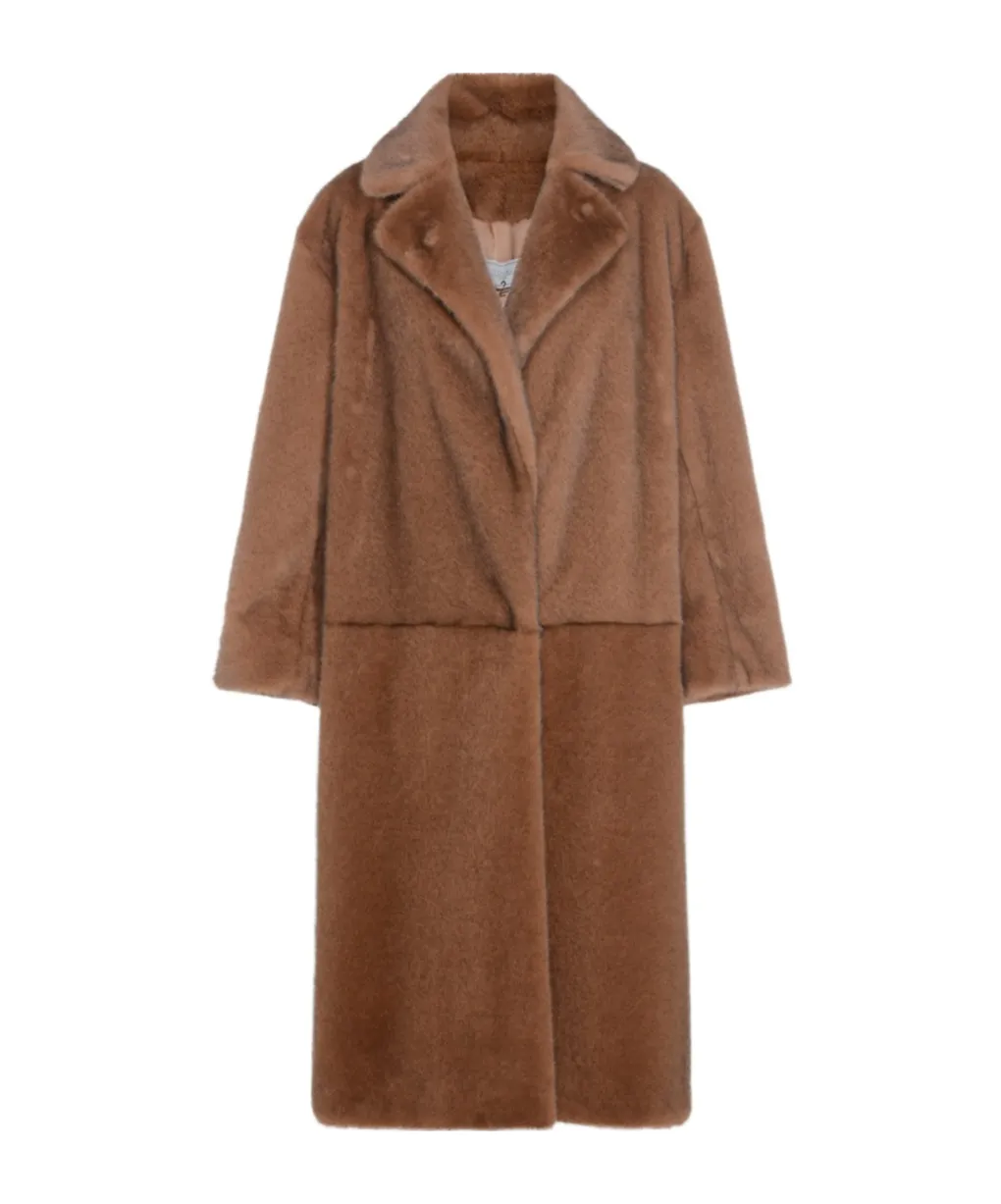Antonelli Firenze Button Detailed Long-Sleeved Coat