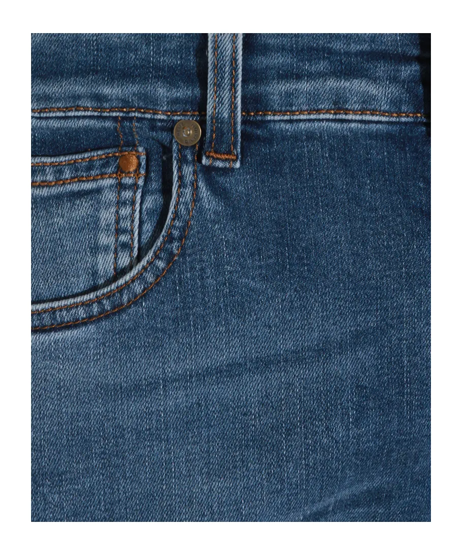 Incotex Blue Division Logo Patch Slim-Fit Jeans