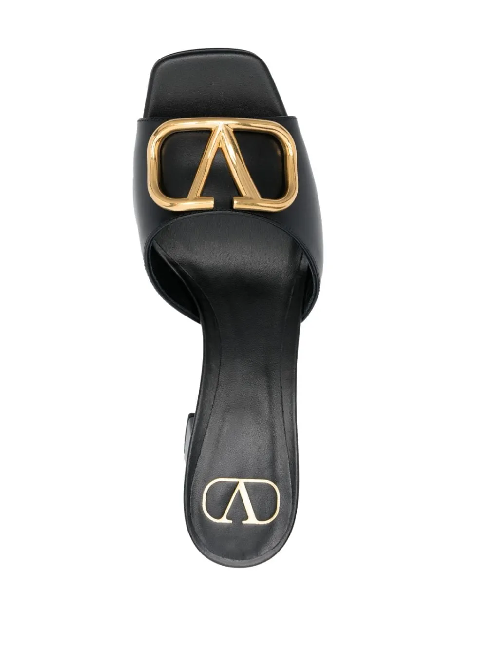 Vlogo Square Toe High-Heeled Sandals