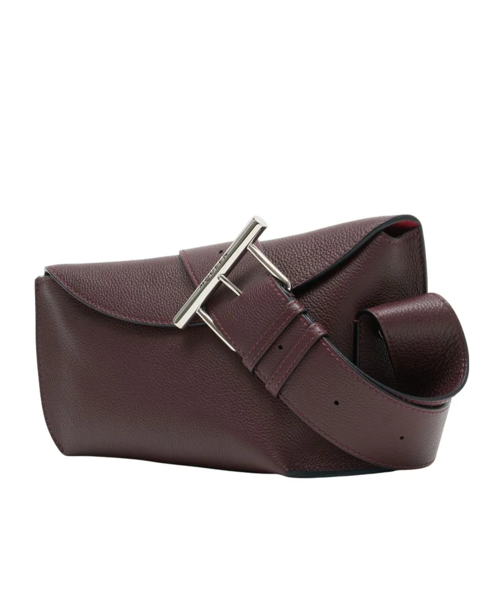 Alexander Mcqueen T-Bar Sling Asymmetric Crossbody Bag