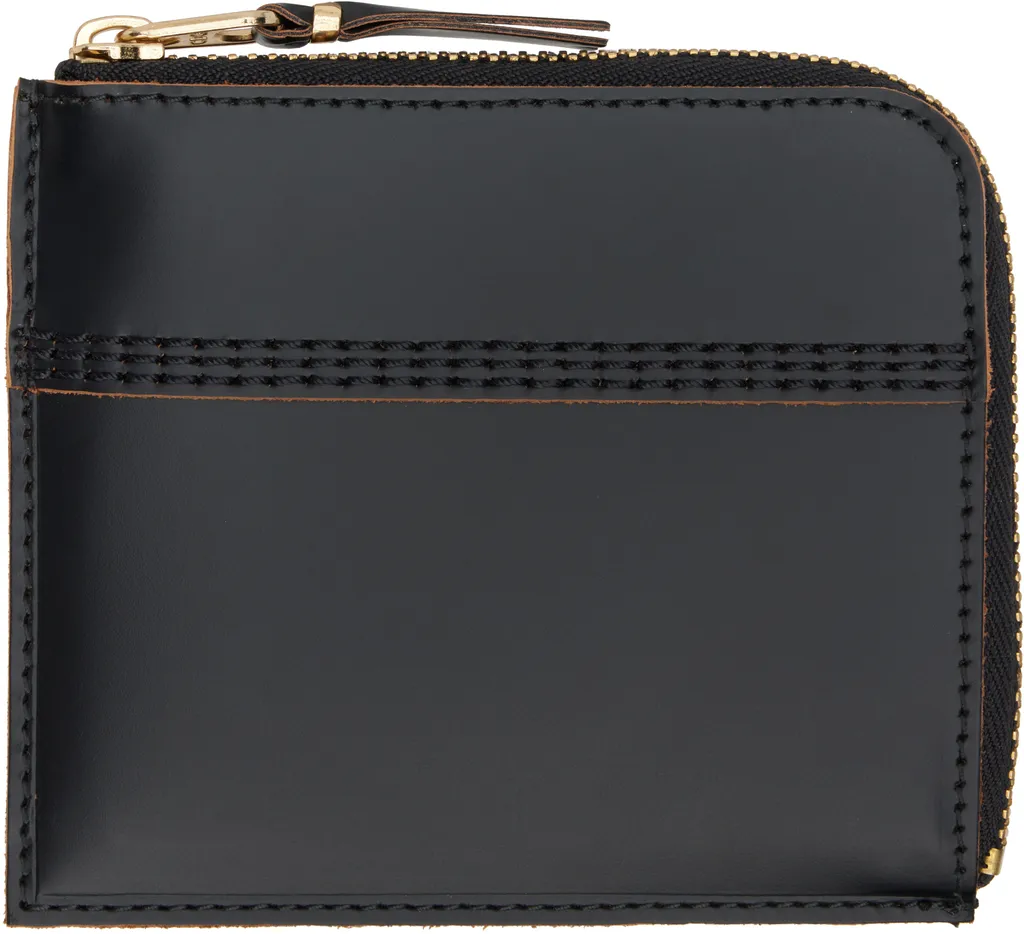 Comme Des GarÇOns Wallet Triple Stitch Zipped Wallet