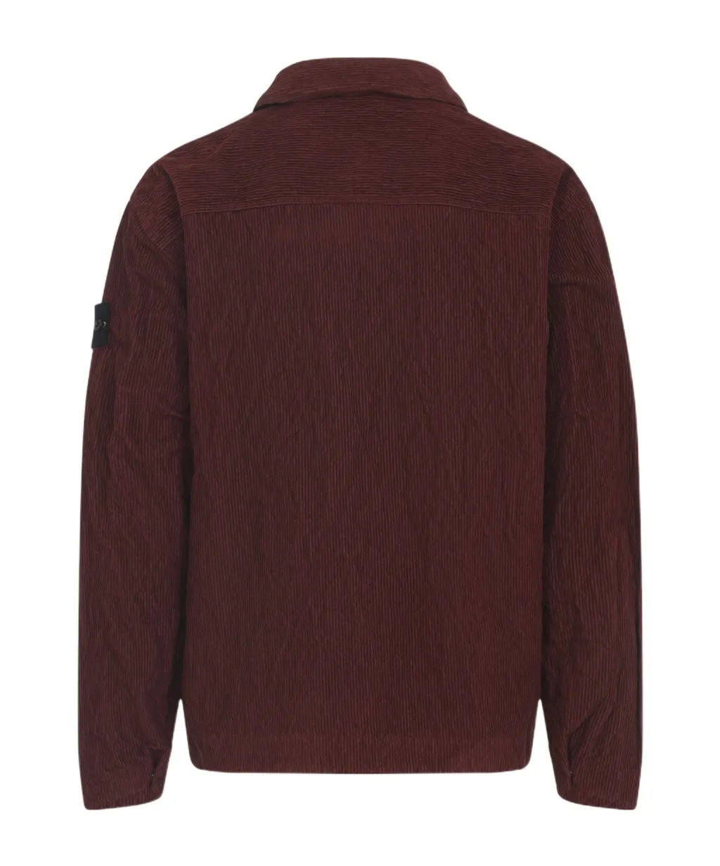 Corduroy Patch-Pocket Shirt