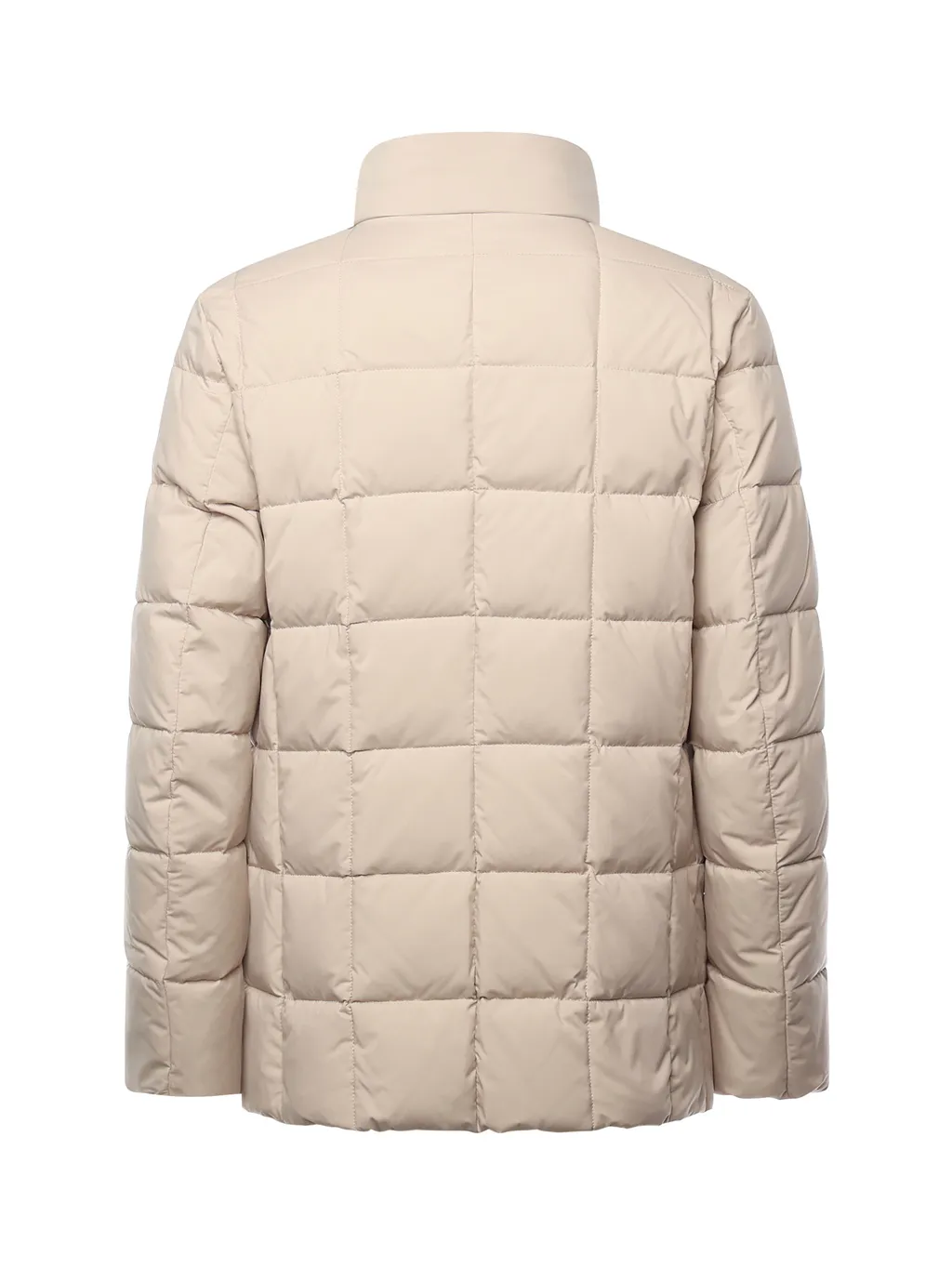 Fay Quilted Zip-Closure Coat