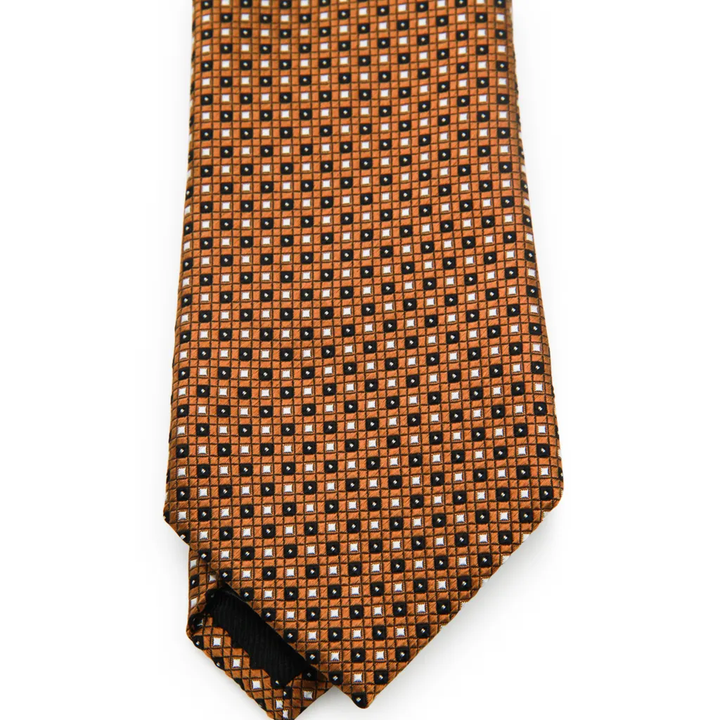 Zegna Jacquard Geometric Tie
