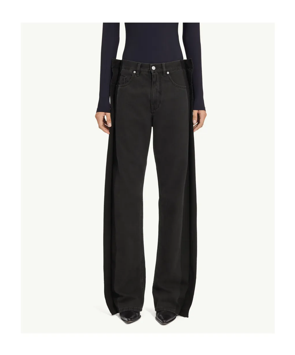 Mm6 Maison Margiela Split-Leg Jeans