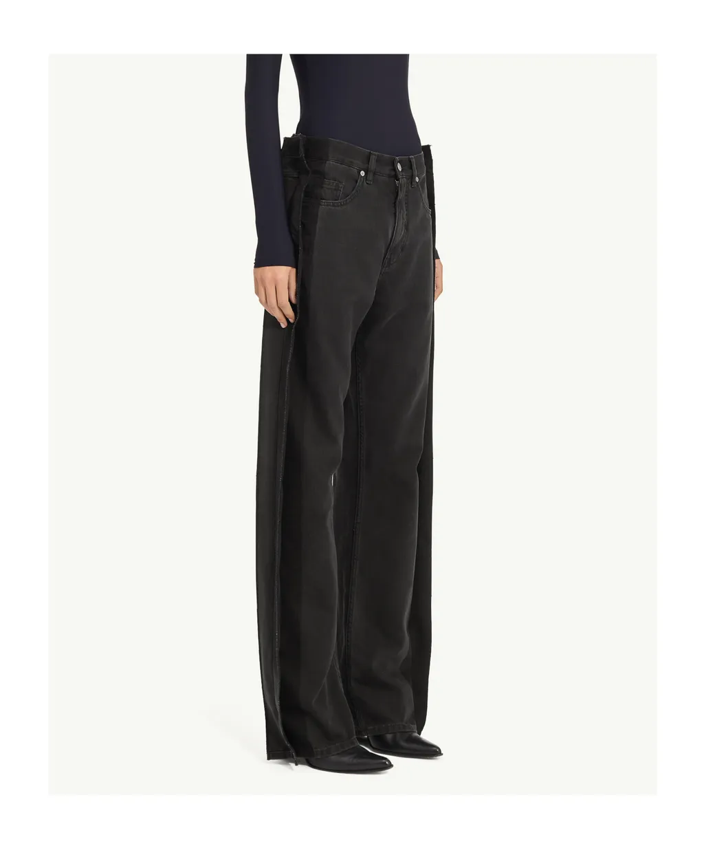 Mm6 Maison Margiela Split-Leg Jeans