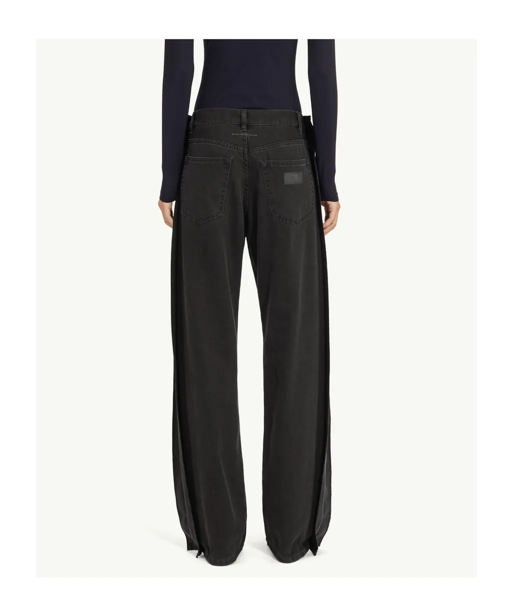 Mm6 Maison Margiela Split-Leg Jeans