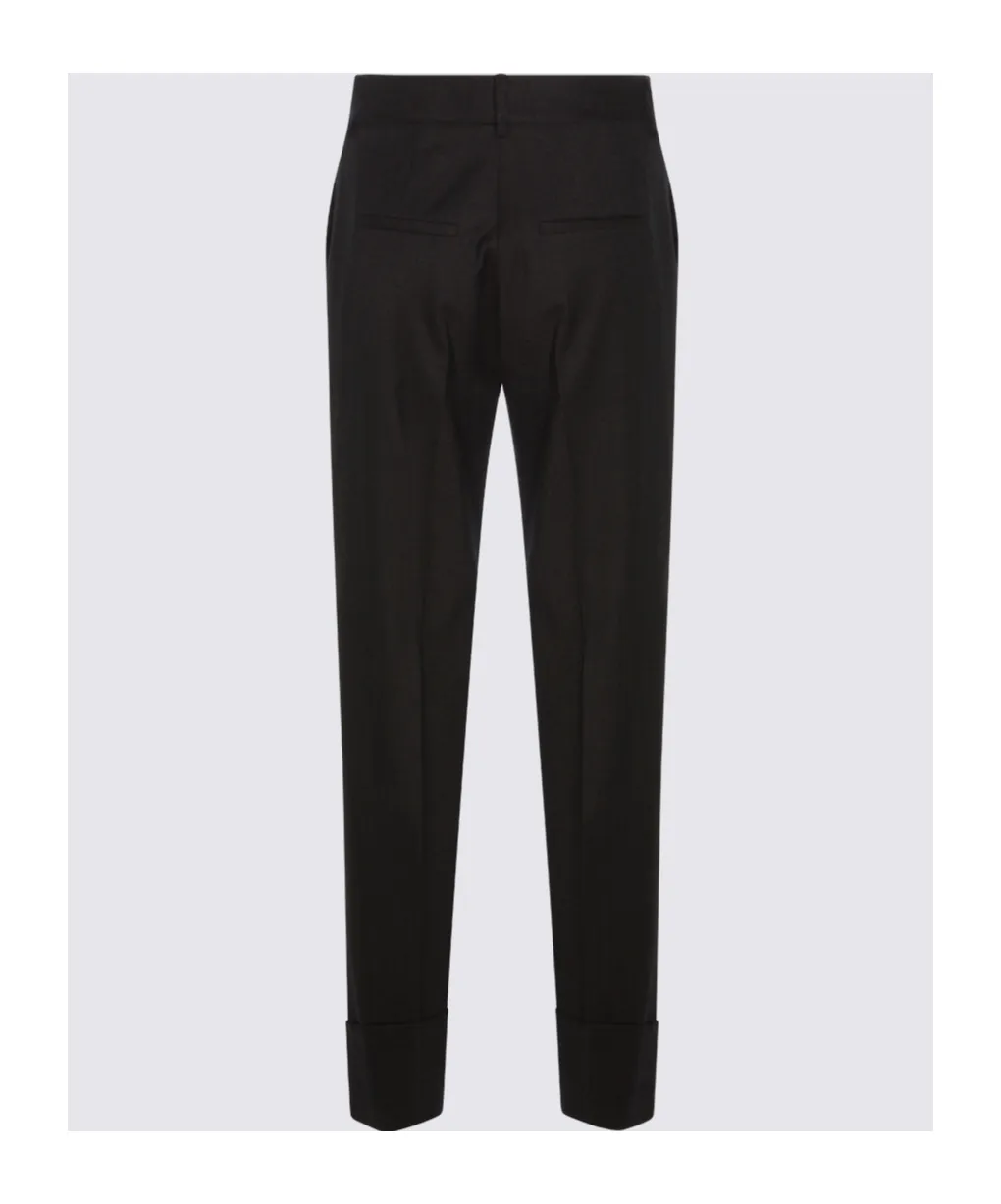 Antonelli Firenze Cuffed Hem Pleated Pants