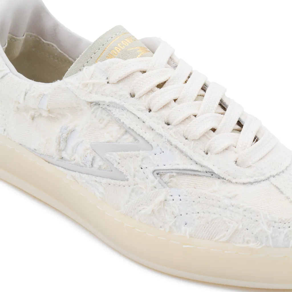 Moaconcept Distressed Lace-Up Sneakers