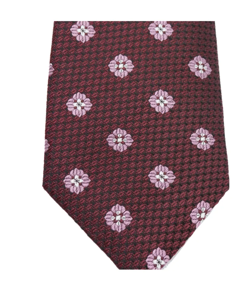 Zegna Floral Jacquard Pointed Tip Tie