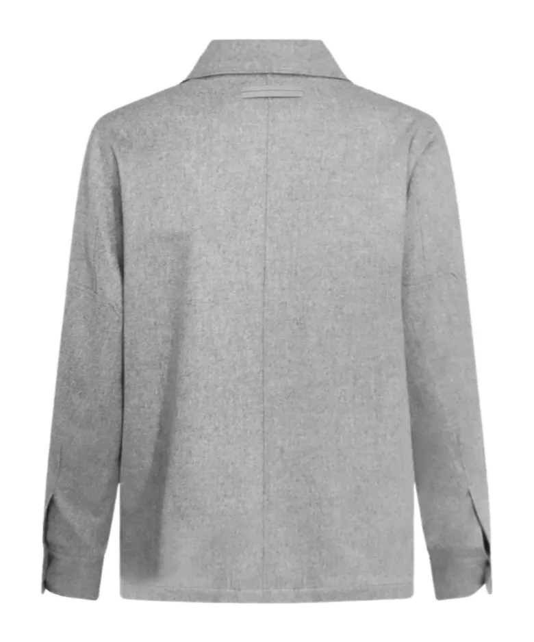Zegna Long Sleeved Buttoned Overshirt