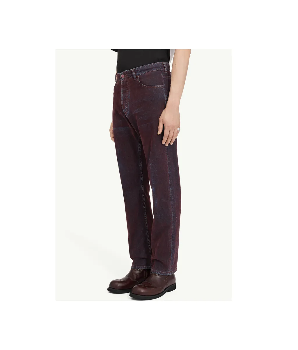 Mm6 Maison Margiela Straight Leg Faded Jeans