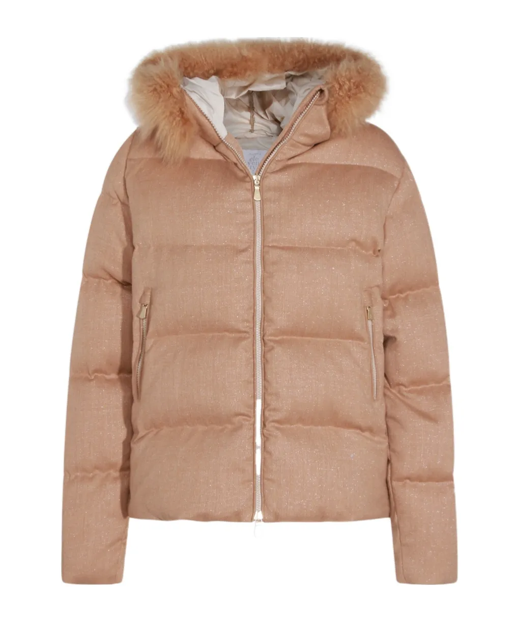 Eleventy Zip-Up Hooded Coat
