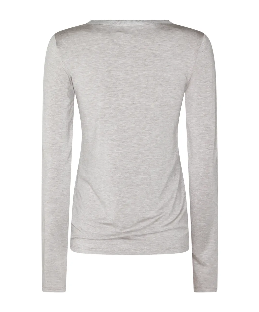 Antonelli Firenze Crewneck Long-Sleeved T-Shirt