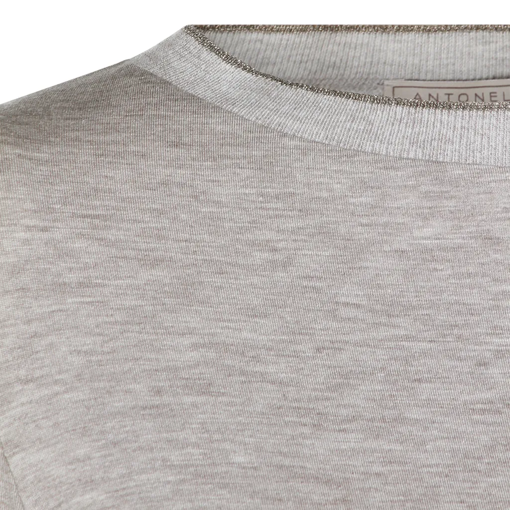 Antonelli Firenze Crewneck Long-Sleeved T-Shirt