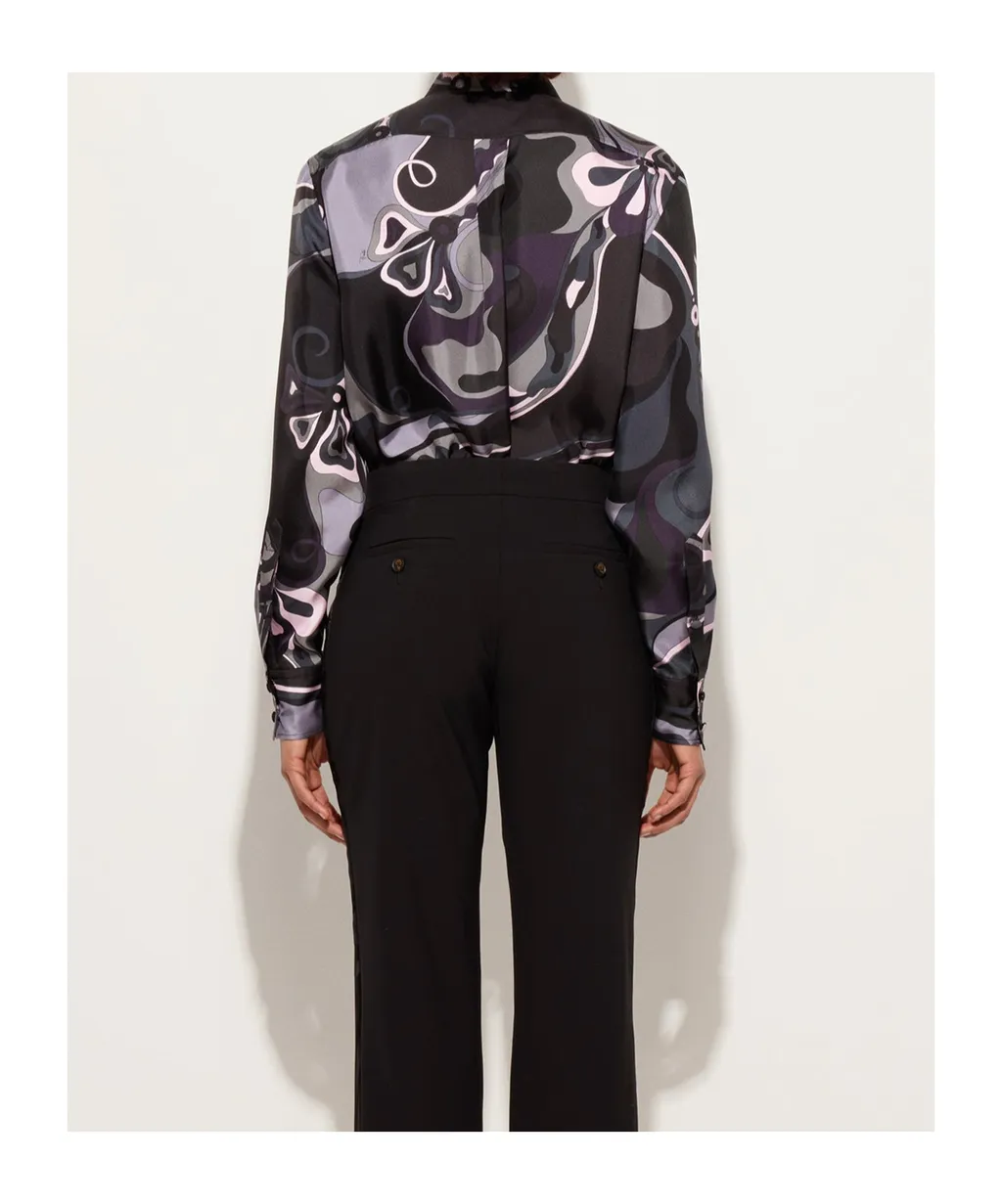 Pucci Orchidee Printed Twill Shirt