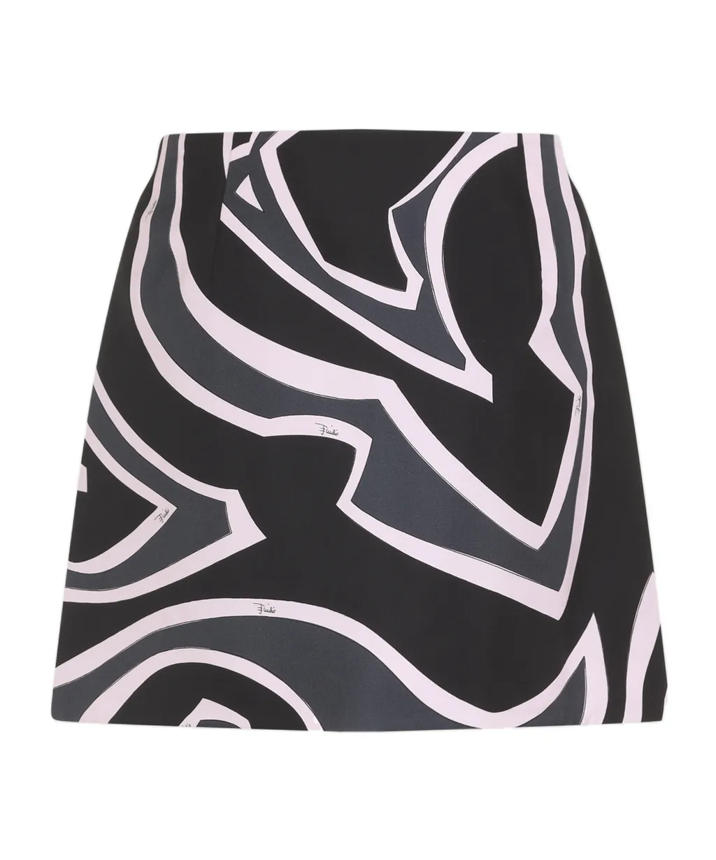 Pucci Labirinto Printed Mini Skirt