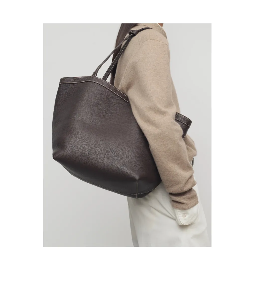 The Row Park Three Stitch Tote Bag