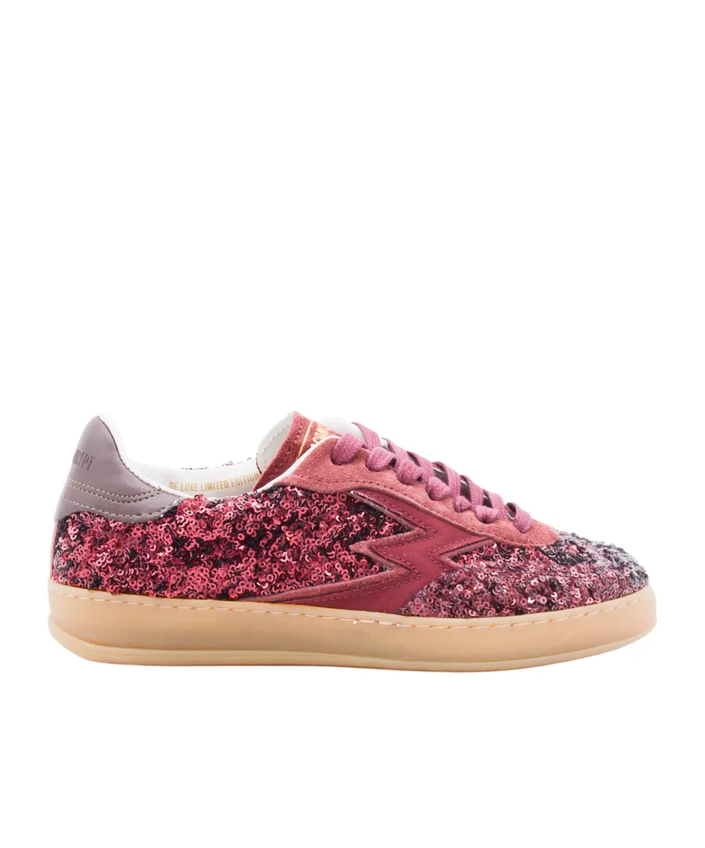 Moaconcept Master Club Sequin Embellished Lace-Up Sneakers