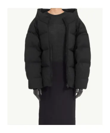 Mm6 Maison Margiela Zip-Up Padded Bomber Jacket