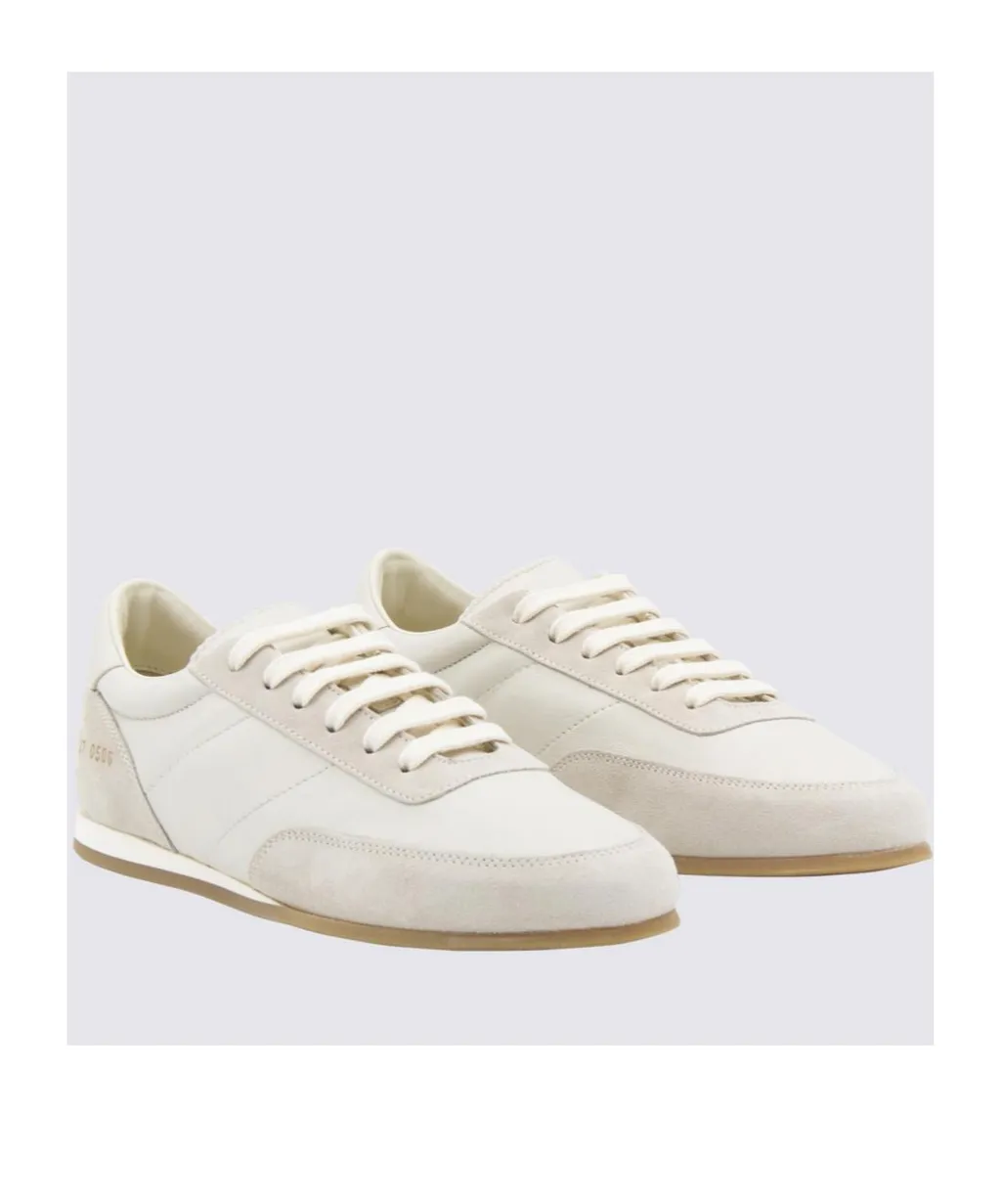 Suede Panelled Sneakers