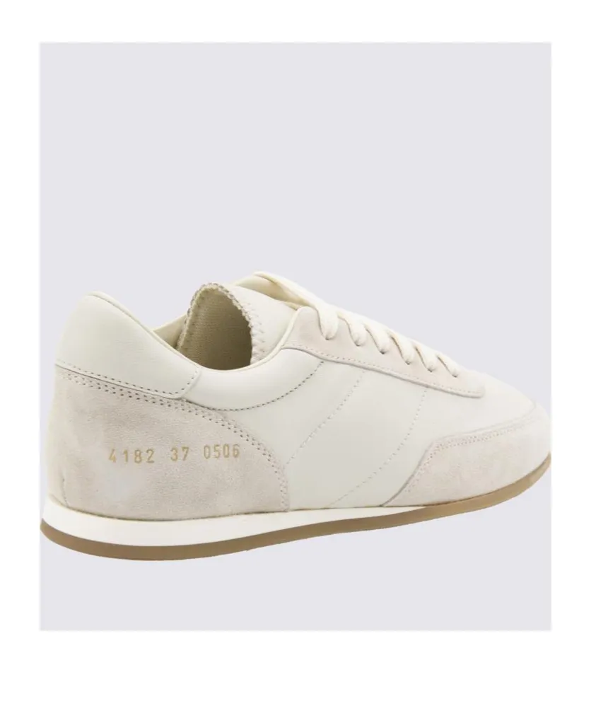 Suede Panelled Sneakers
