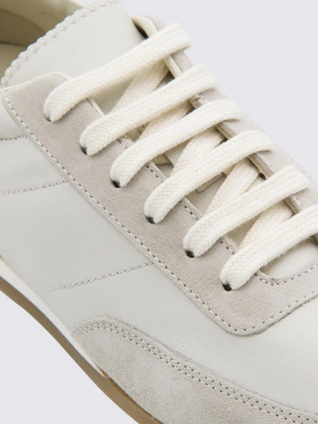 Suede Panelled Sneakers